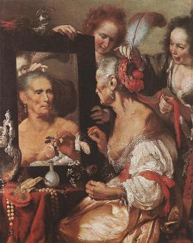 貝爾納多 斯托茨 Old Woman at the Mirror 貝爾納多 斯托茨 Old Woman at the Mirror